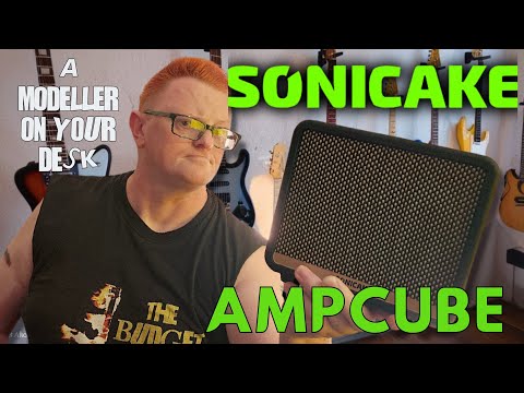 SONICAKE 10W BT Guitar Amplifier, Multi-effect Digital Modeling Speakers with APP, Portable Desktop All-in-one Guitar Amp with 80 Effects 100 Preset for Bedroom Practice, OTG AMPCUBE QAM-20(Shipping from local US,UK,EU warehouse) image 7