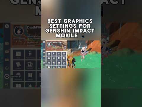 Best Genshin Impact Graphic Setting for Mobile (Mi 11 x) #shorts #genshinimpact #graphicsettings