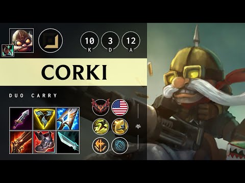 Corki ADC vs Aphelios: Unstoppable - NA Grandmaster Patch 25.S1.1