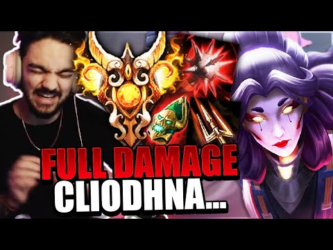 CLEANING HOUSE WITH FULL DAMAGE CLIODHNA! - Grandmasters Ranked Joust - Smite