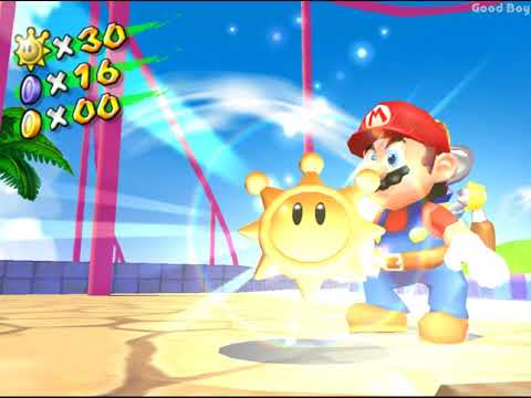 Super Mario Sunshine. Pt.27 "Shadow Mario in the Park"