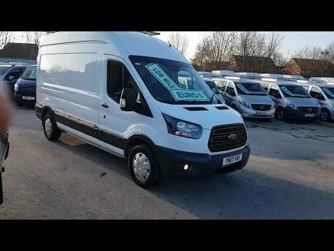 FORD TRANSIT LWB HI-ROOF 2-0 EURO 6 FWD DIRECT COUNCIL 17 REG 89K CLEAN VAN £11995+VAT 0161 432 3679