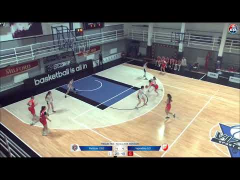 LEA DOLOVAC     KŽK PARTIZAN 1953  vs ŽKK VOJVODINA 021   18. 11. 2025.    3. KOLO    KADETKINJE 1