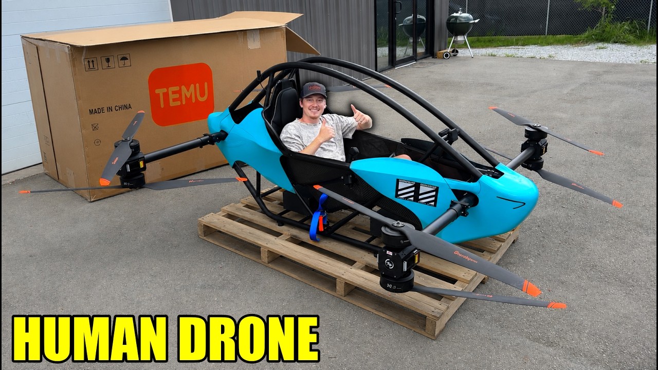 We Bought Temu's Flying Drone...