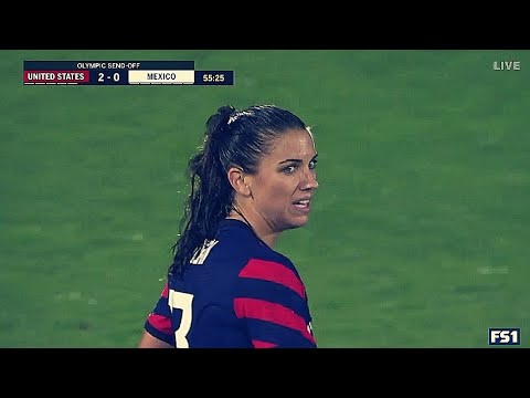 Alex Morgan's PERFECT ASSIST for Tobin Heath's AMAZING GOAL against Mexico - July 1, 2021