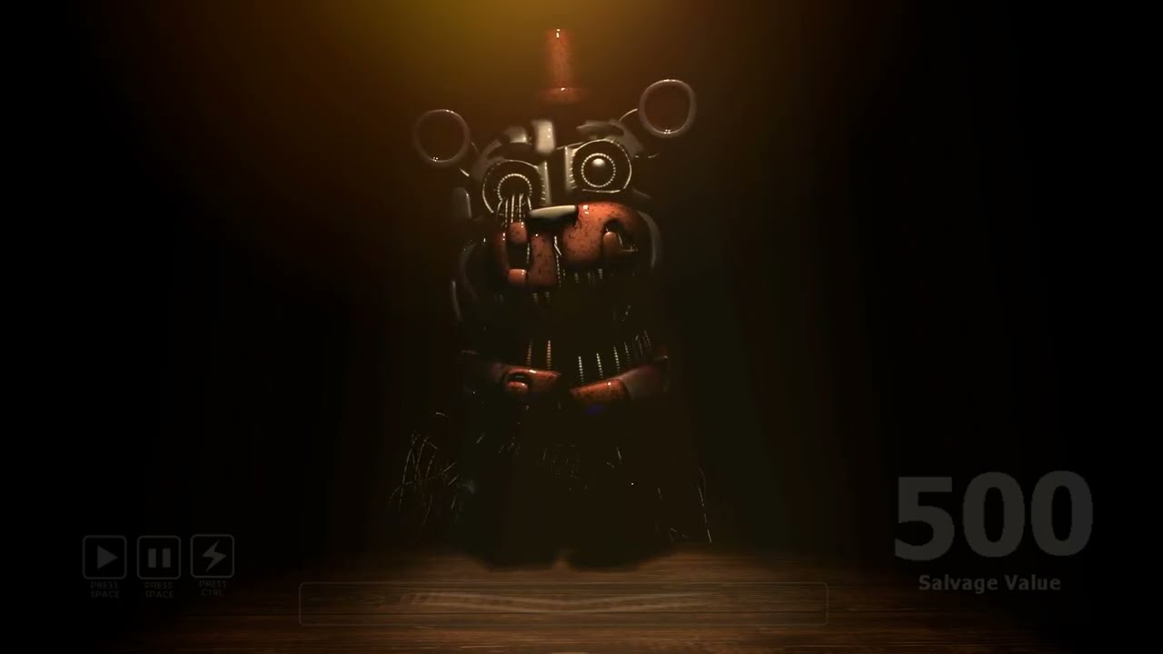 Molten Freddy Voice Line Animated