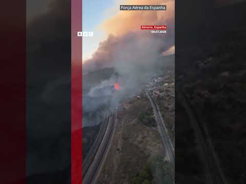 Foi tudo muito rápido”: incêndio no sul da Espanha deixa vítimas e desaparecidos