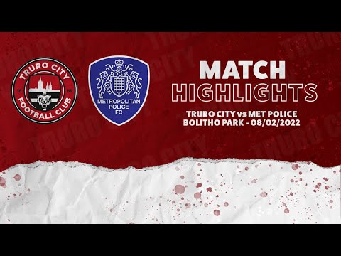 Truro City vs Met Police | Southern League Premier South | 08/02/2022