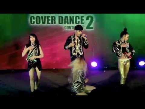 150405 F-vy Second cover 2NE1 - Fire + Come Back Home @Esplanade Cover Dance #2 (Audition)