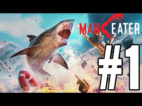 Maneater Gameplay Walkthrough Part 1 - PLAYING AS A SHARK!
