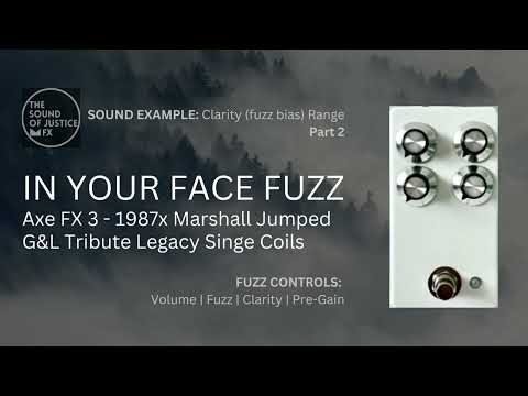 The Sound of Justice FX | In Your Face Fuzz (BC108 Silicon) image 5