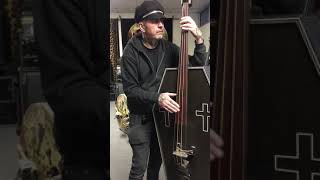 Kim Necromann at FMI Bass Shop Necromantics Bass Rig