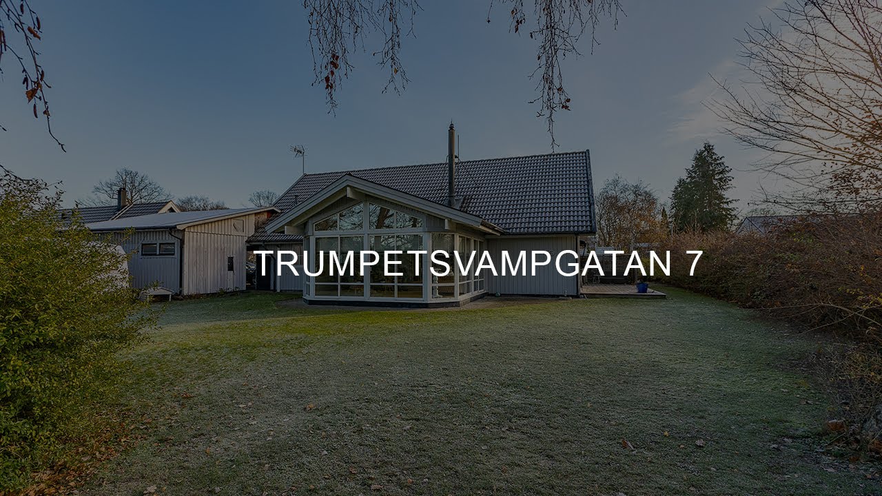 7 rum Villa på Trumpetsvampgatan 7 Färjestaden Mörbylånga kommun - video