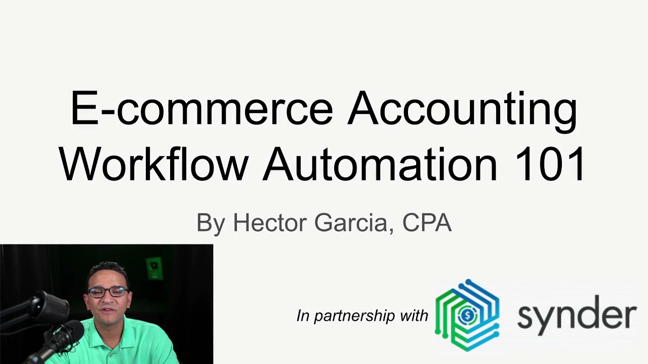 E-Commerce Accounting Workflows 101