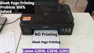 Canon G2010 not printing | Canon G2010 not printing black ink