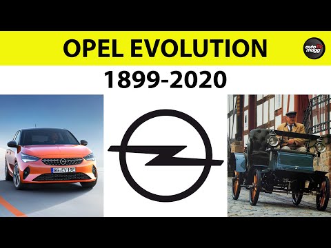 Opel Geschichte und Evolution / 1899 - 2020 / Alle Modelle der 121-jährigen Opel-Geschichte...