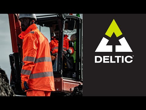 Beeswift Deltic Hi-Vis Ripstop Breathable and Waterproof Rail  Jacket - BSD21OR