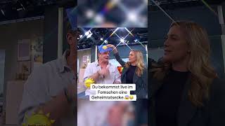 Du bekommst LIVE im TV Geheimsratsecken 😱