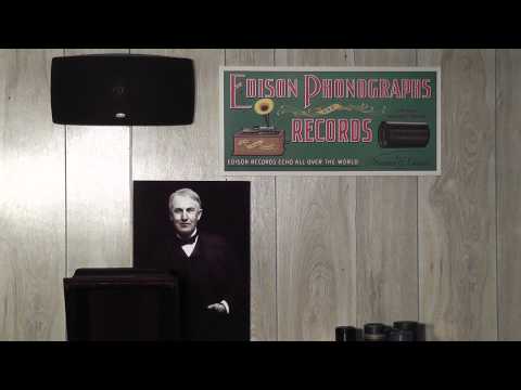 Edison blue amberol cylinder "The Little Ford Rambled Right Along" by Billy Murray
