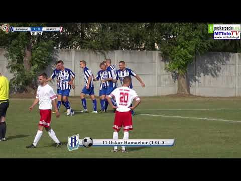 Bramki MKS Radymno - BIAŁO CZERWONI  Kaszyce 2:0(1:0) [2017-08-27]