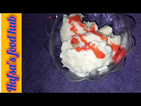 king kulfa ice cream at home | kulfa ice cream recipe by hafsa's food hub