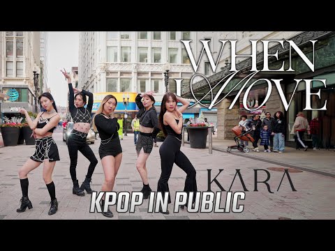 [KPOP IN PUBLIC - ONE TAKE] KARA (카라) - 'WHEN I MOVE' | Full Dance Cover by HUSH BOSTON