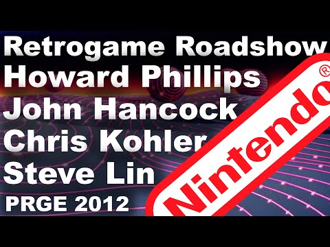 PRGE 2012 - Retrogame Roadshow with Howard Phillips (Nintendo) - Portland Retro Gaming Expo