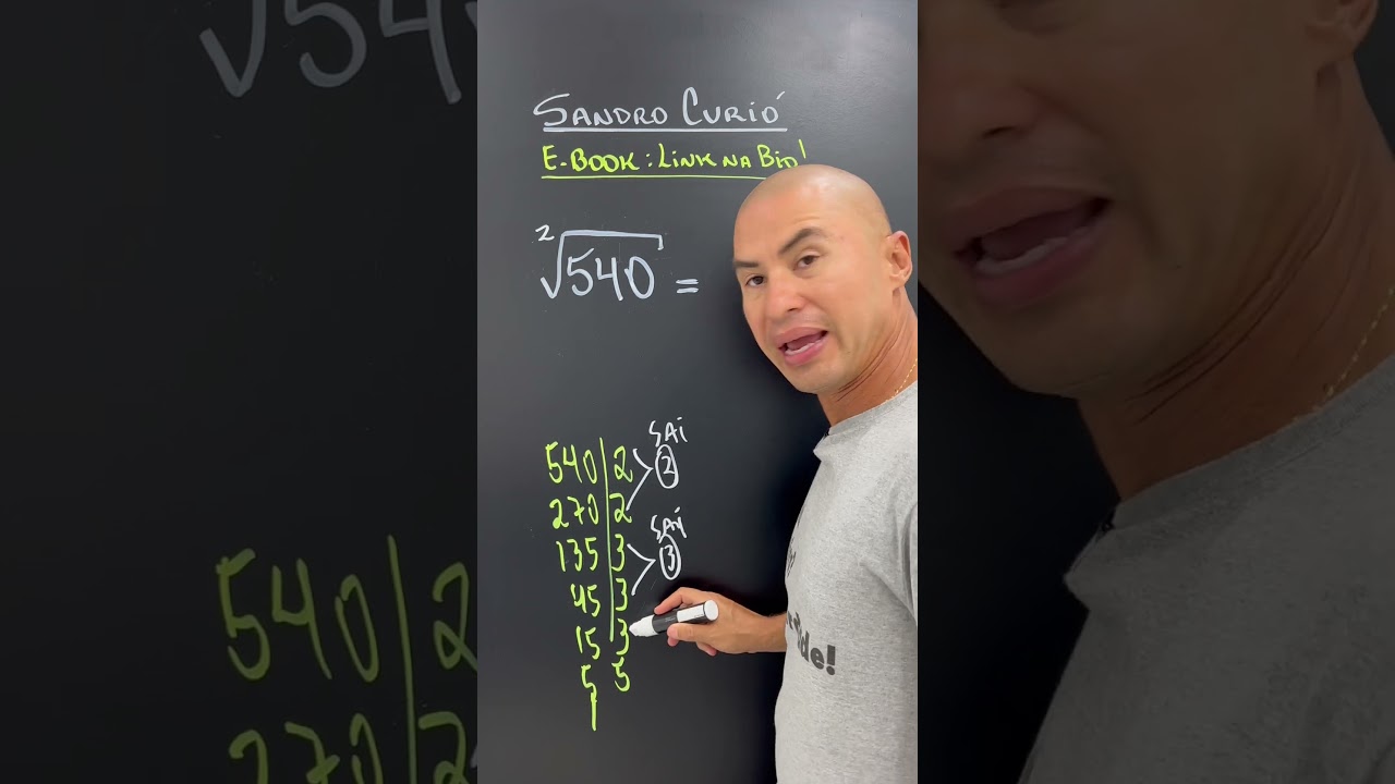 COMO CALCULAR RAIZ DE 5️⃣4️⃣0️⃣ 🤯