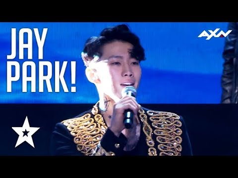 Jay Park Sings Forget about Tomorrow WORLD PREMIERE on Asia's Got Talent 2017