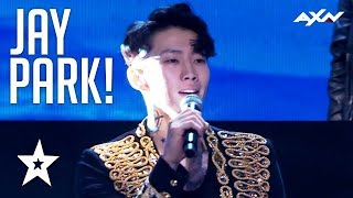 Jay Park Sings Forget about Tomorrow WORLD PREMIERE on Asia&#39;s Got Talent 2017