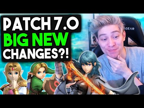 Leffen's first impressions of Patch 7.0 | New Secondary, Byleth, Zelda Buff? | Smash Ultimate