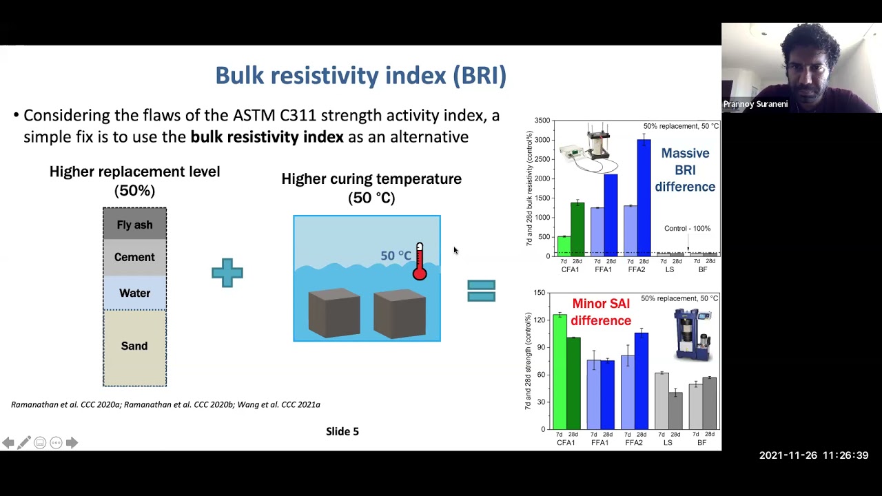 Supplementary cementitious materials - From model systems to concrete durability