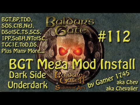 Let's Play Baldur's Gate Trilogy Mega Mod Part 112 - Dark Side