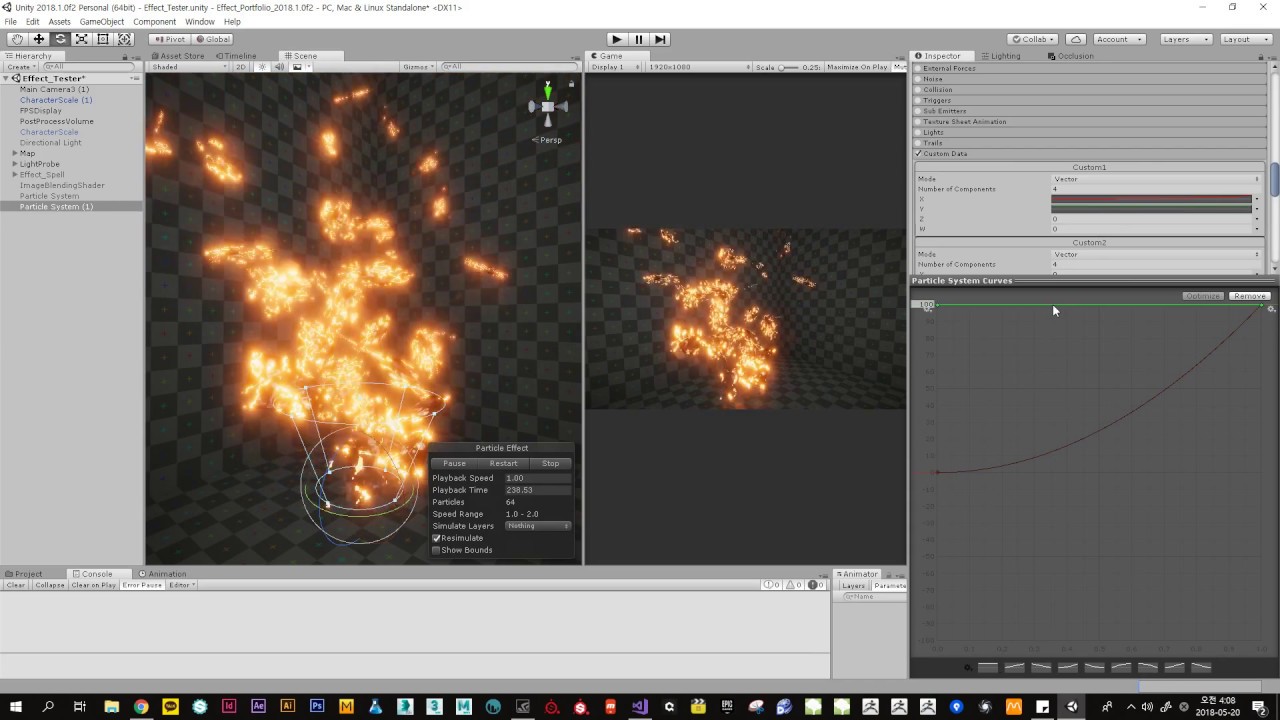 Unity Particle System Custom Vertex Stream (SurfaceShader)