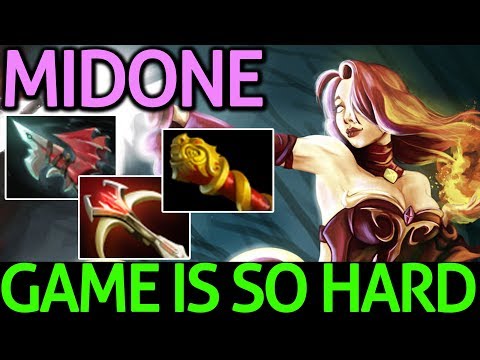 MidOne Dota 2 [Lina] Solo Mid VS Monkey King | Game is so Hard