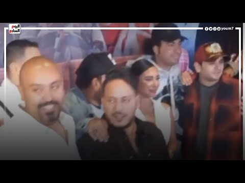 شوفوا أصحاب على ربيع عملوا معاه إيه .. صحبة مسرح مصر الجدعان فى افتتاح فيلم عالماشى