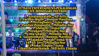 Download lagu EL MATA ENTERTAIMEN PEKALONGAN (PIMP. MILLADIANUR) LIVE WONOSARI PATEBON mp3