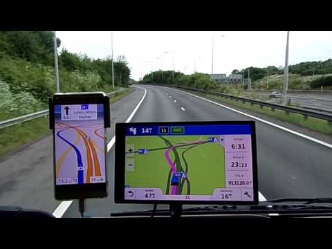 Magic earth satnav vs Garmin 61
