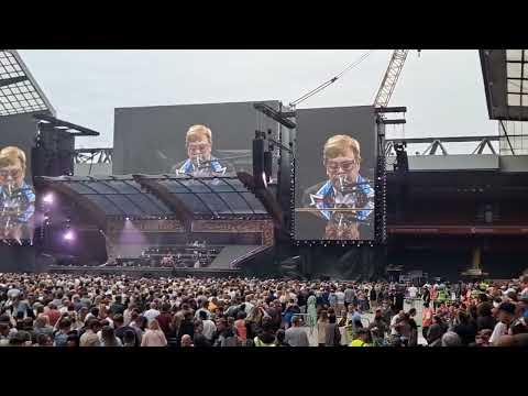 Elton John  Someone Saved My Life Tonight Farewell Goodbye Yellow Brick Road Live at:Anfield 17/6/22