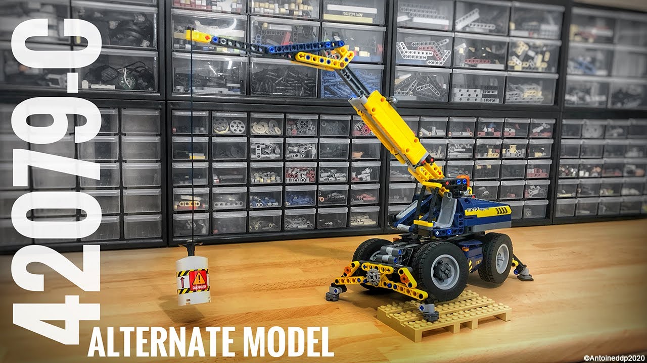 レゴ テクニック フォークリフト 42079 組みかえ作品 Rough Terrain 