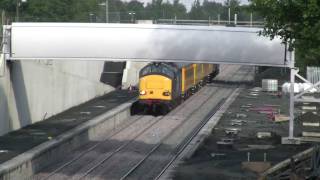 preview picture of video 'NR Test Train On The A2B On 7/9/10 Part 2 - Westbound Through Caldercruix'