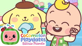 Download lagu Yes Yes Clean Up with Hello Kitty & Pompompurin 🧹🫧 | CoComelon Playdates with Sanrio Friends mp3