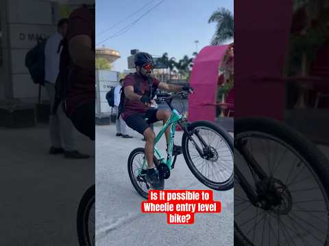 Can you wheelie a 10₹ Bicycle?