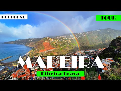 Ribeira Brava Portugal 🇵🇹 | 4K Cinematic Tour of Historic Seaside Village