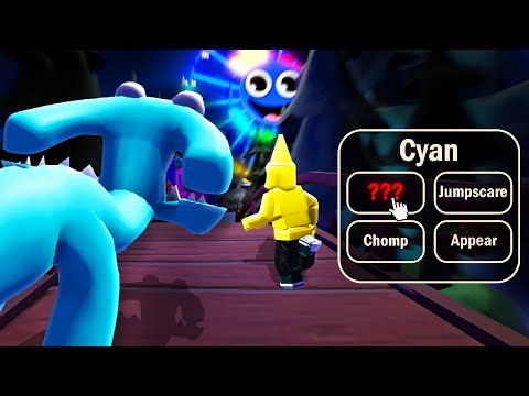 Playing As CYAN to Troll My Friend In Rainbow Friends