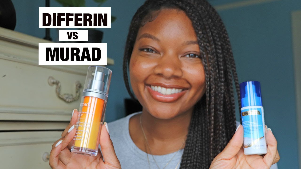 MURAD Rapid Dark Spot Correcting Serum VS DIFFERIN Dark Spot Correcting Serum