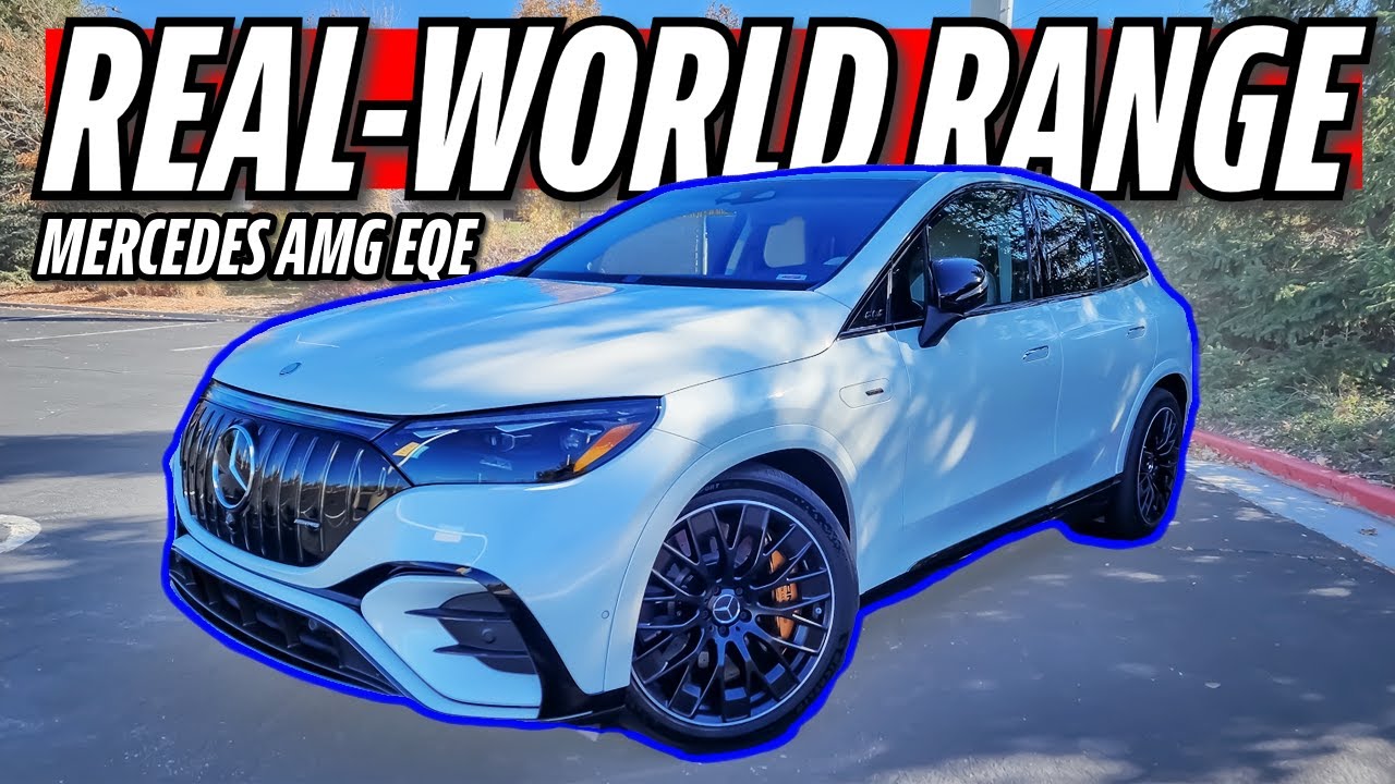 MERCEDES AMG EQE SUV REAL-WORLD DRIVING RANGE TEST RESULTS! IS Mercedes/EPA EV Range ACCURATE?!