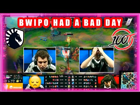 TL Bwipo Had A Bad Day on TL vs 100T