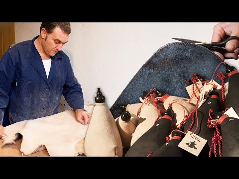 , title : 'BOTAS DE VINO tradicionales. Confección artesanal con piel de cabra | Oficios Perdidos | Documental'