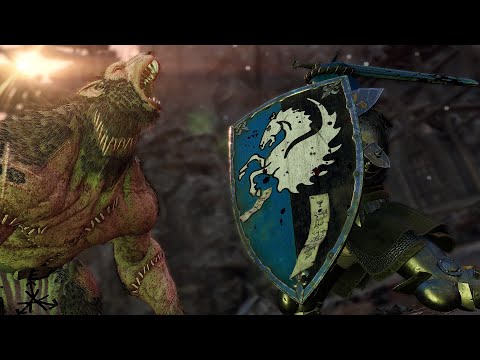 Bretonnian Shield Grail Knight Cata True Solo — Vermintide 2